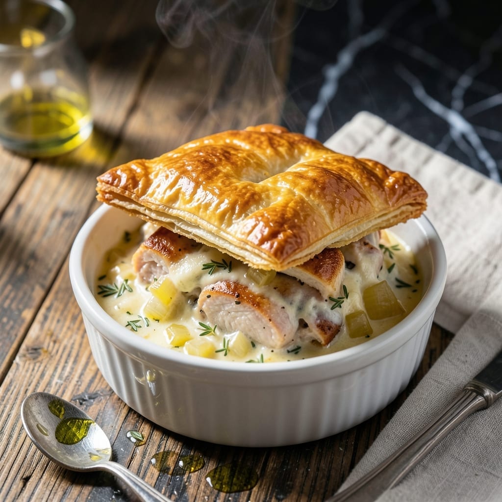 Chicken Pot Pie Recipe Small: Individual-Sized Comfort With Flaky Crust