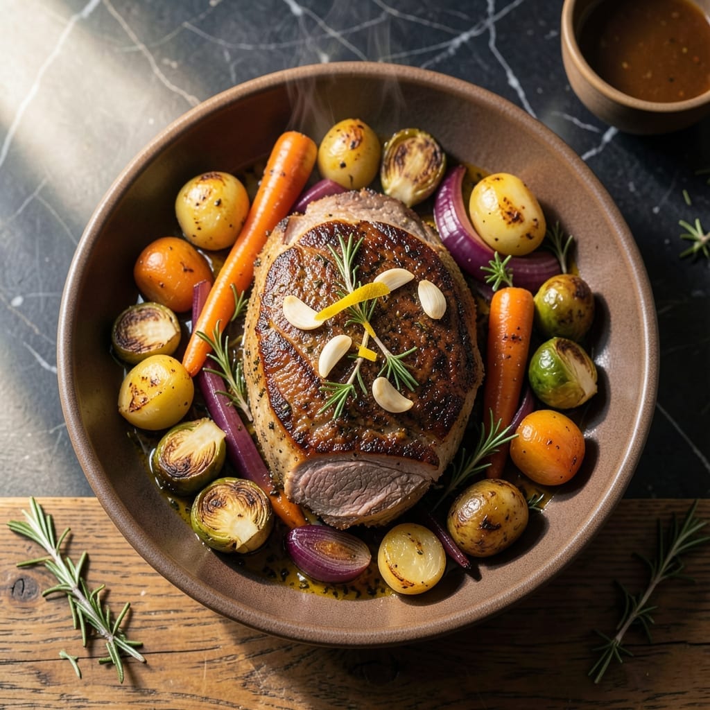 Pork Loin Recipe With Vegetables: Sheet Pan Roast With Caramelized Edges Pork Loin Recipe With Vegetables: Sheet Pan Roast With Caramelized Edges