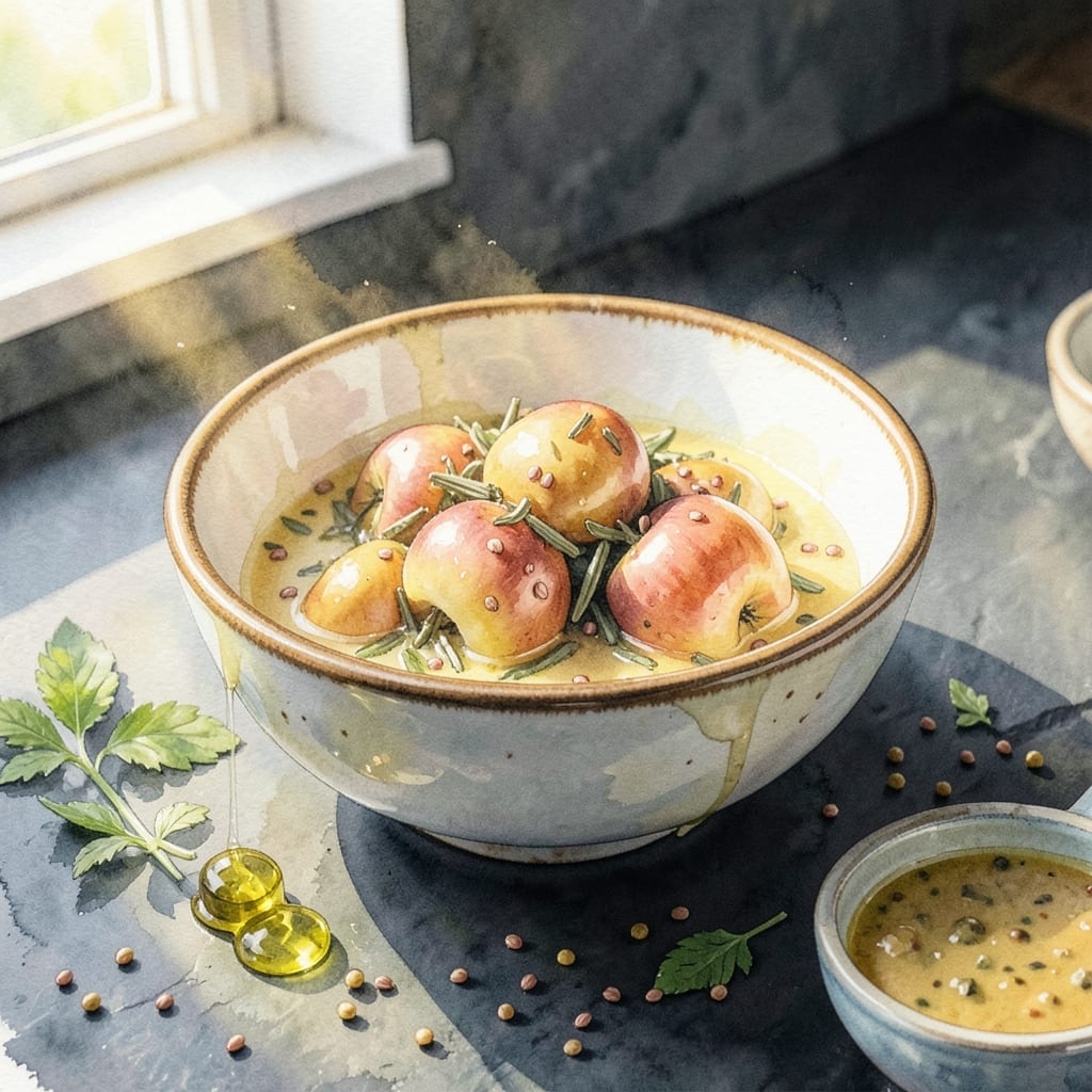 Apple Sabzi Recipe in Hindi: North Indian Spiced Apple Stir-Fry