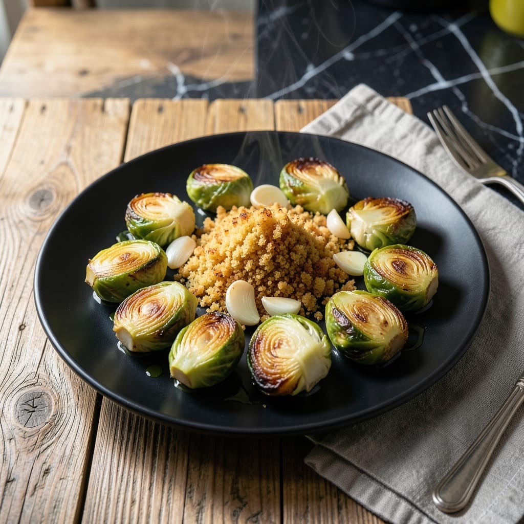 Ruth's Chris Brussels Sprouts Recipe: Buttery Crisp With Garlic Crumbs