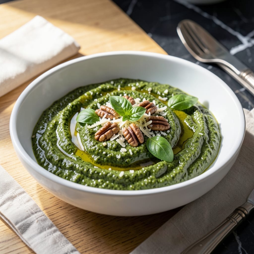 Pesto Recipe Without Pine Nuts: Basil and Walnut Blend With Authentic Flavor