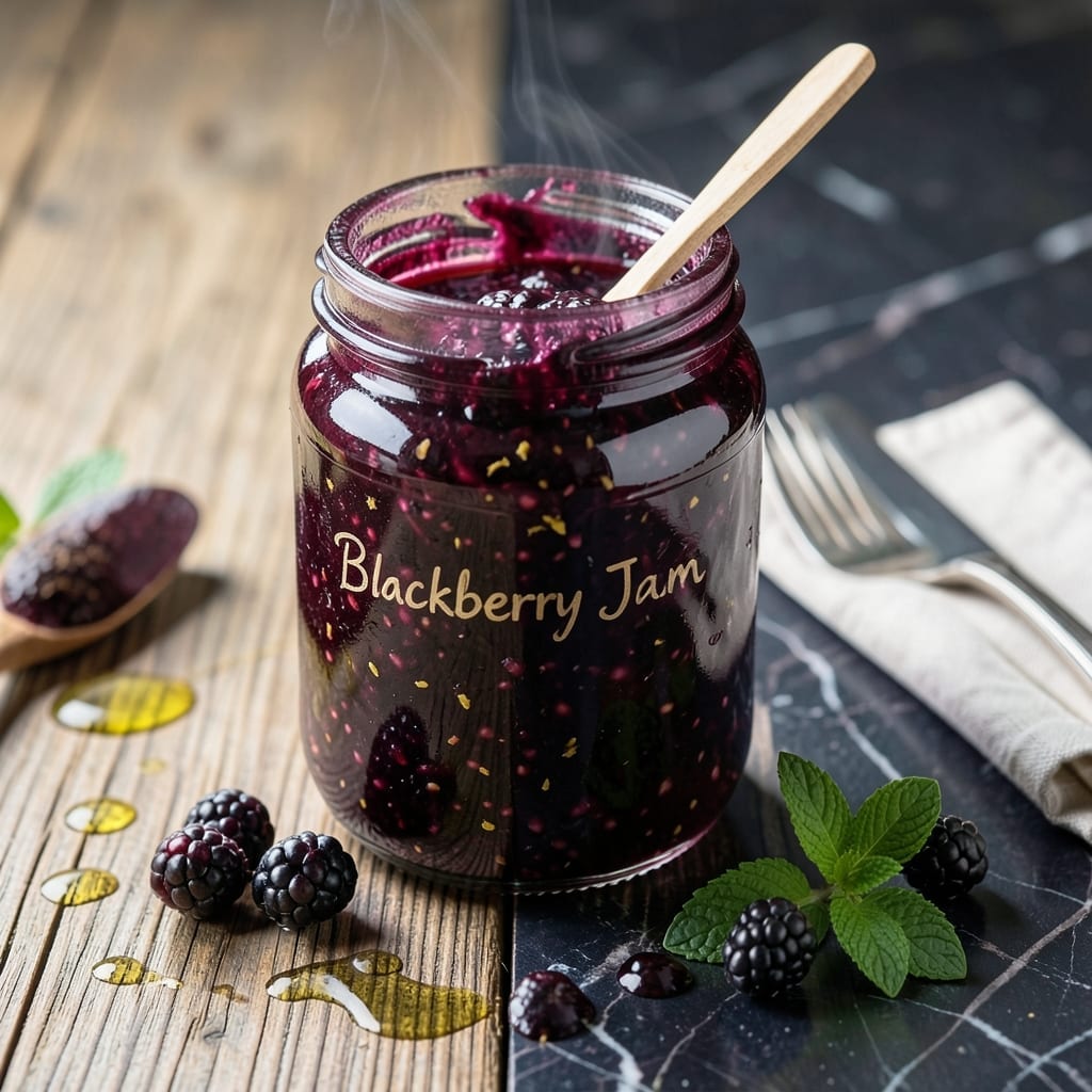 Blackberry Jam Recipe Without Pectin: Thick Set With Natural Fruit Power