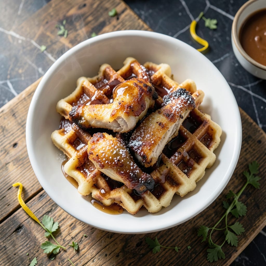 Chicken and Waffles Recipe Southern: Crispy Fried Chicken Meets Fluffy Belgian Waffles