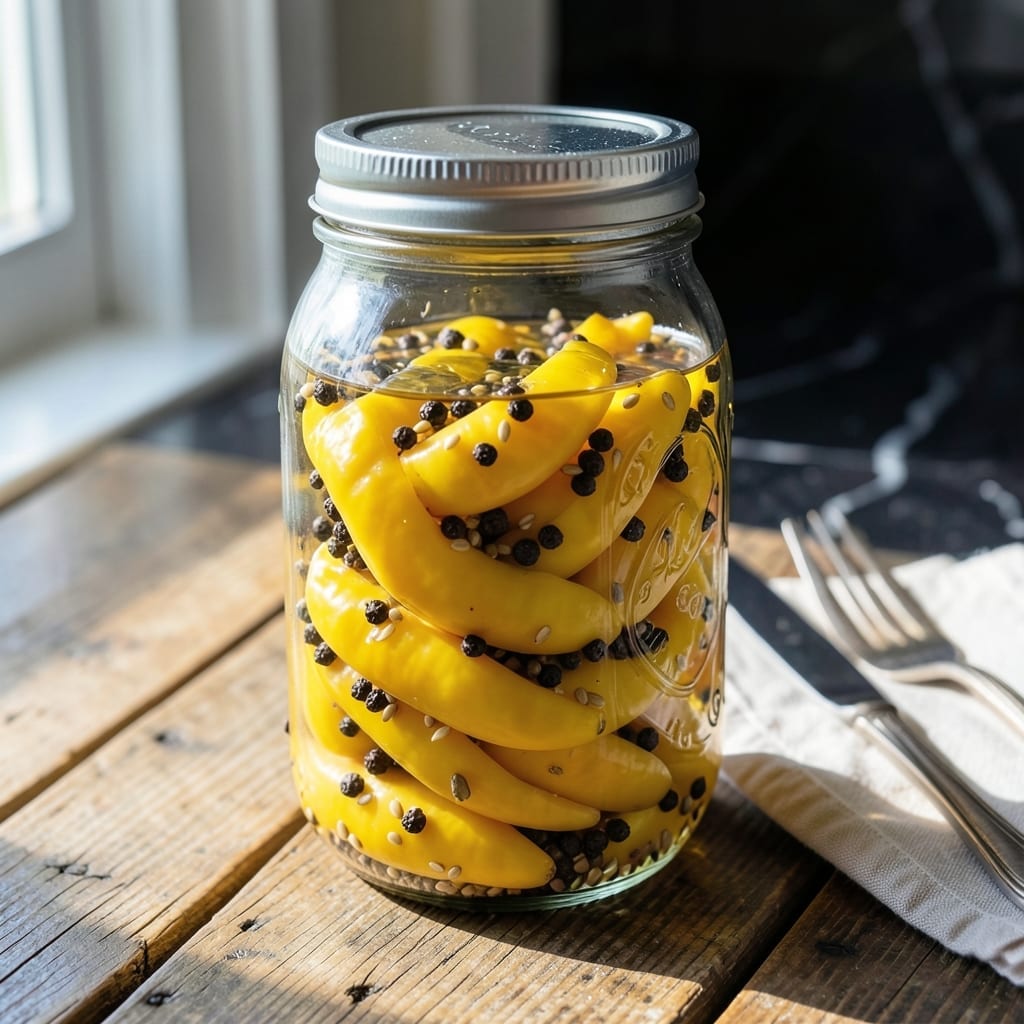 Pickled Banana Peppers Recipe No Sugar: Tangy Brine With Zero Sweetness