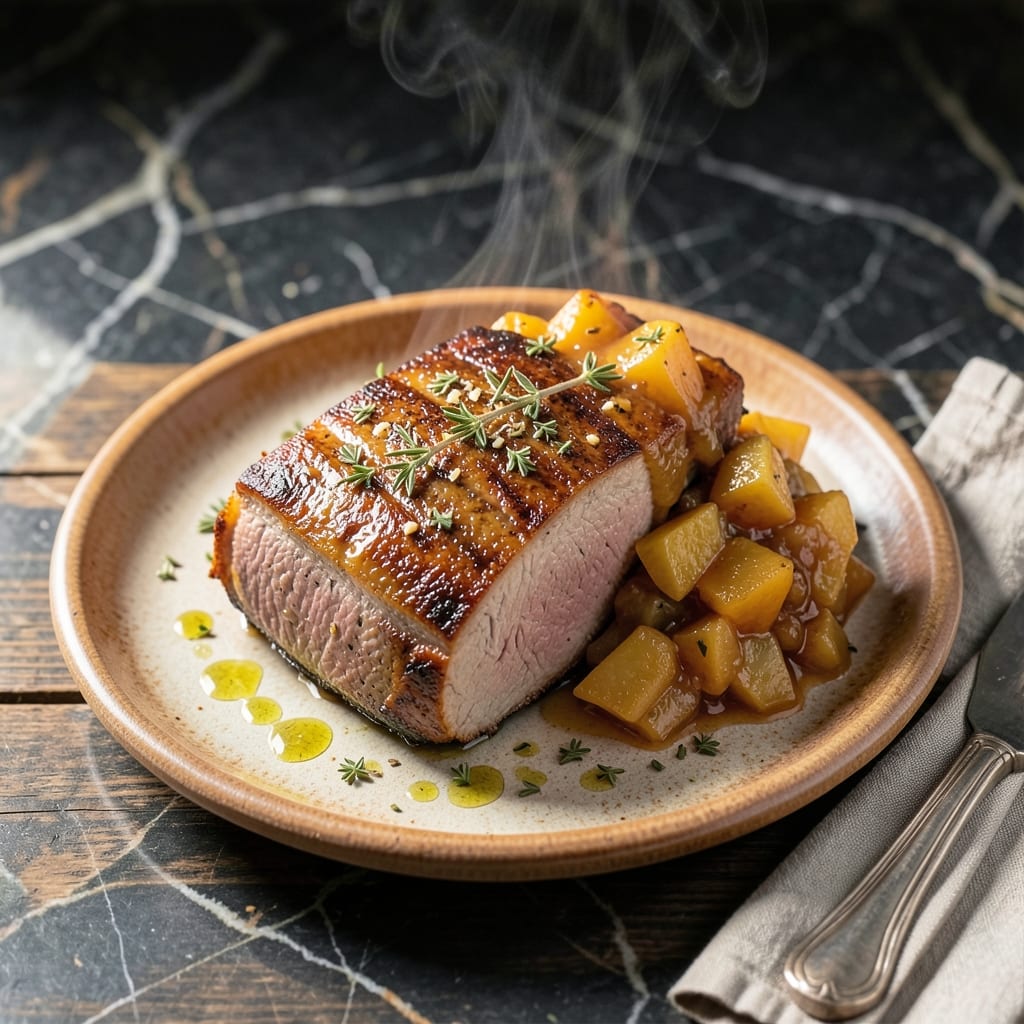 Pork Tenderloin Recipe With Apple Pie Filling: Sweet and Savory Roasted Elegance