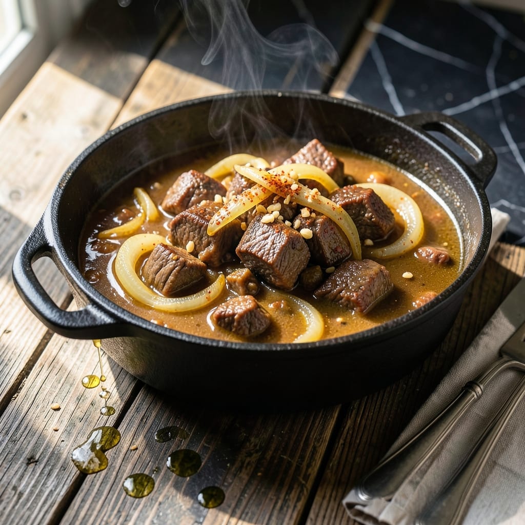 Goulash Recipe Without Tomato Sauce: Hungarian-Style Paprika-Infused Stew Goulash Recipe Without Tomato Sauce: Hungarian-Style Paprika-Infused Stew