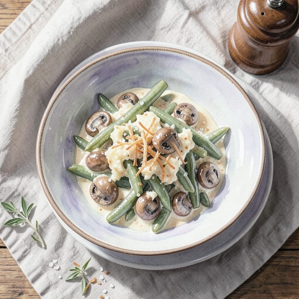 Green Bean Casserole Recipe Ina Garten: French-Style Creamy Mushroom Topping Green Bean Casserole Recipe Ina Garten: French-Style Creamy Mushroom Topping