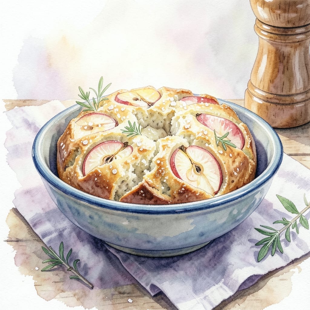 Lievito Madre Recipe With Apples: Italian Sourdough Dessert With Orchard Freshness