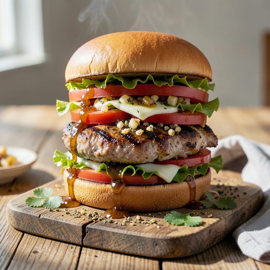 BBQ Turkey Burger Recipe Grill: Smoky Char With Herb-Infused Patties