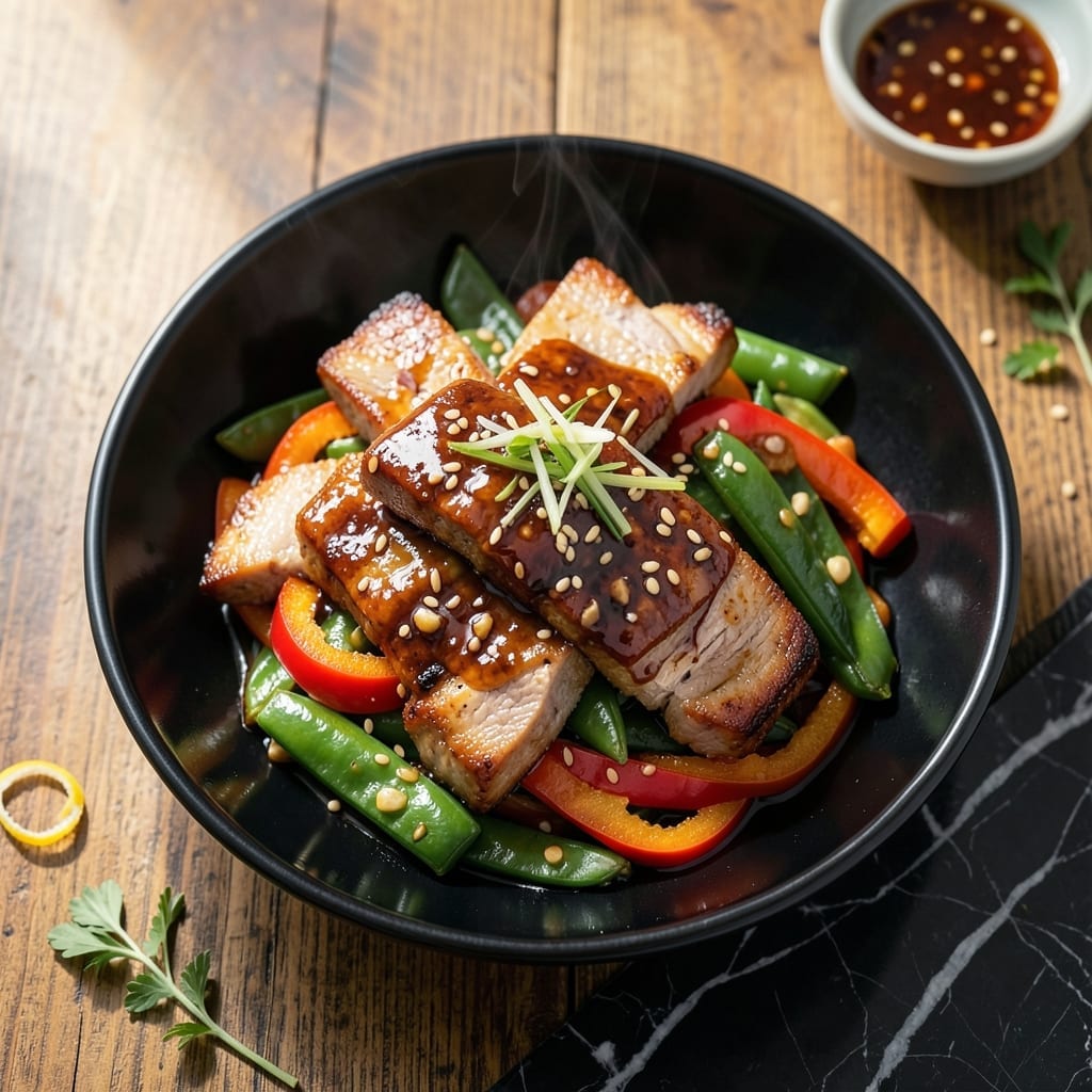 Pork Stir Fry Recipe Woks of Life: Velvet Textured Sauce With Crisp Vegetables