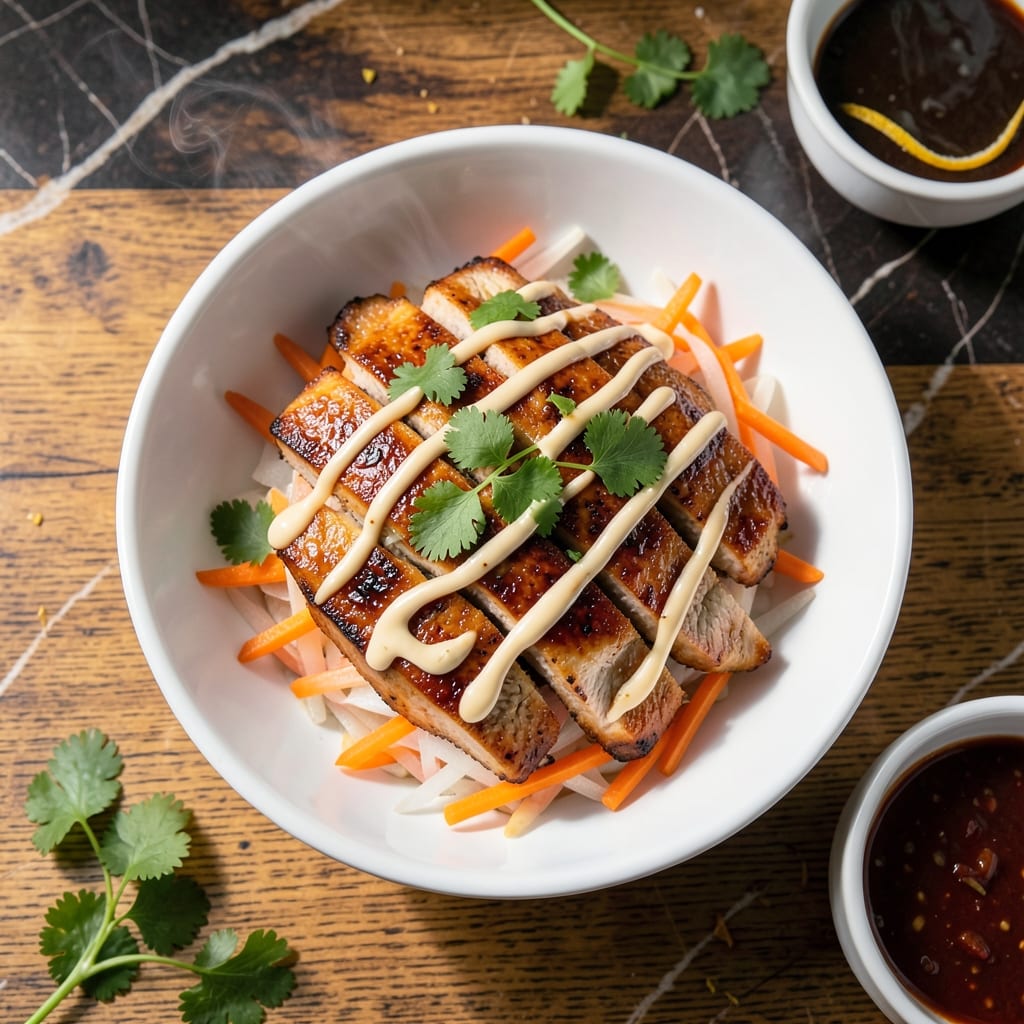 Banh Mi Recipe Chicken: Vietnamese Sandwich With Pickled Veggies