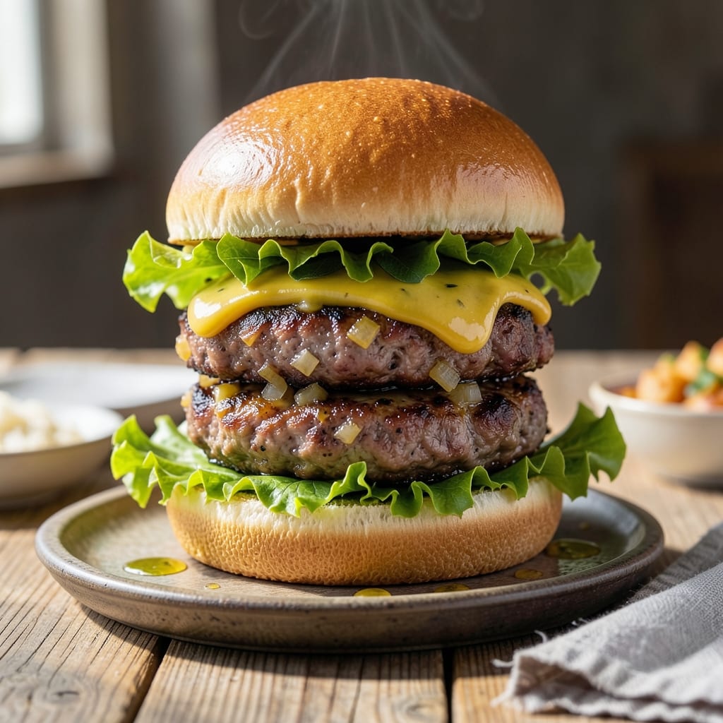 Pork Burger Recipe UK: British-Style Juiciness With Perfect Char