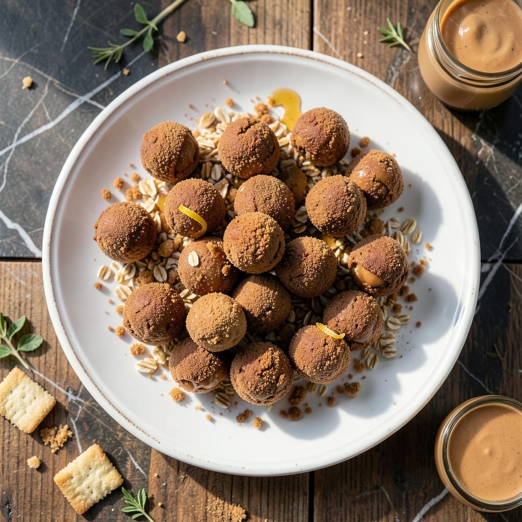 Peanut Butter Balls No Bake Recipe With Graham Cracker Crumbs: Sweet and Nutty Energy Bites