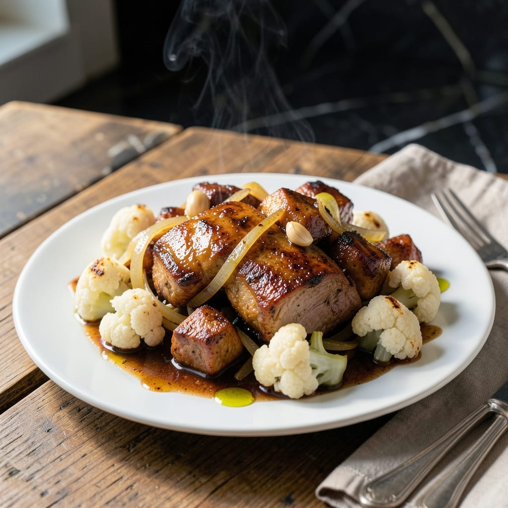 Pork With Cauliflower Recipe Panlasang Pinoy: Filipino-Style Braised Pork and Veggies