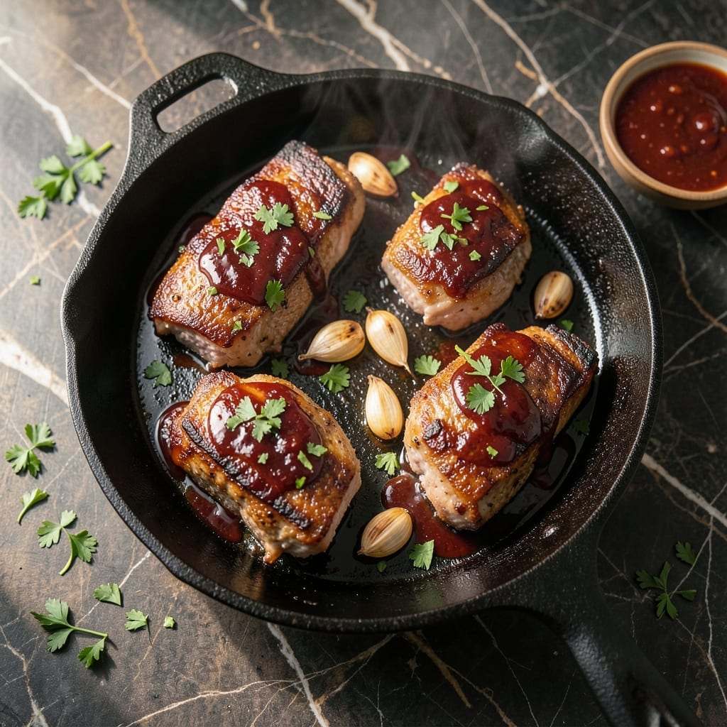 Recipe For Barbecue Pork Chops In The Oven: Smoky Sweetness Without The Grill Recipe For Barbecue Pork Chops In The Oven: Smoky Sweetness Without The Grill