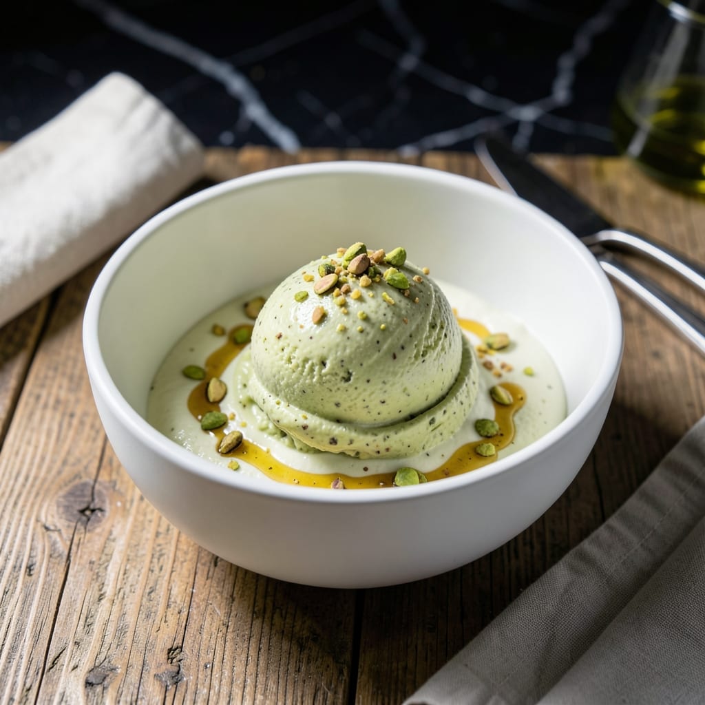 Pistachio Ice Cream Recipe No Egg: Rich Nutty Creaminess Without the Cholesterol