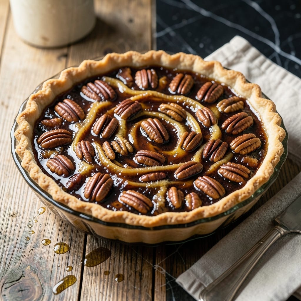 Pecan Pie Recipe Using Molasses: Deep Caramel Swirl in Every Slice