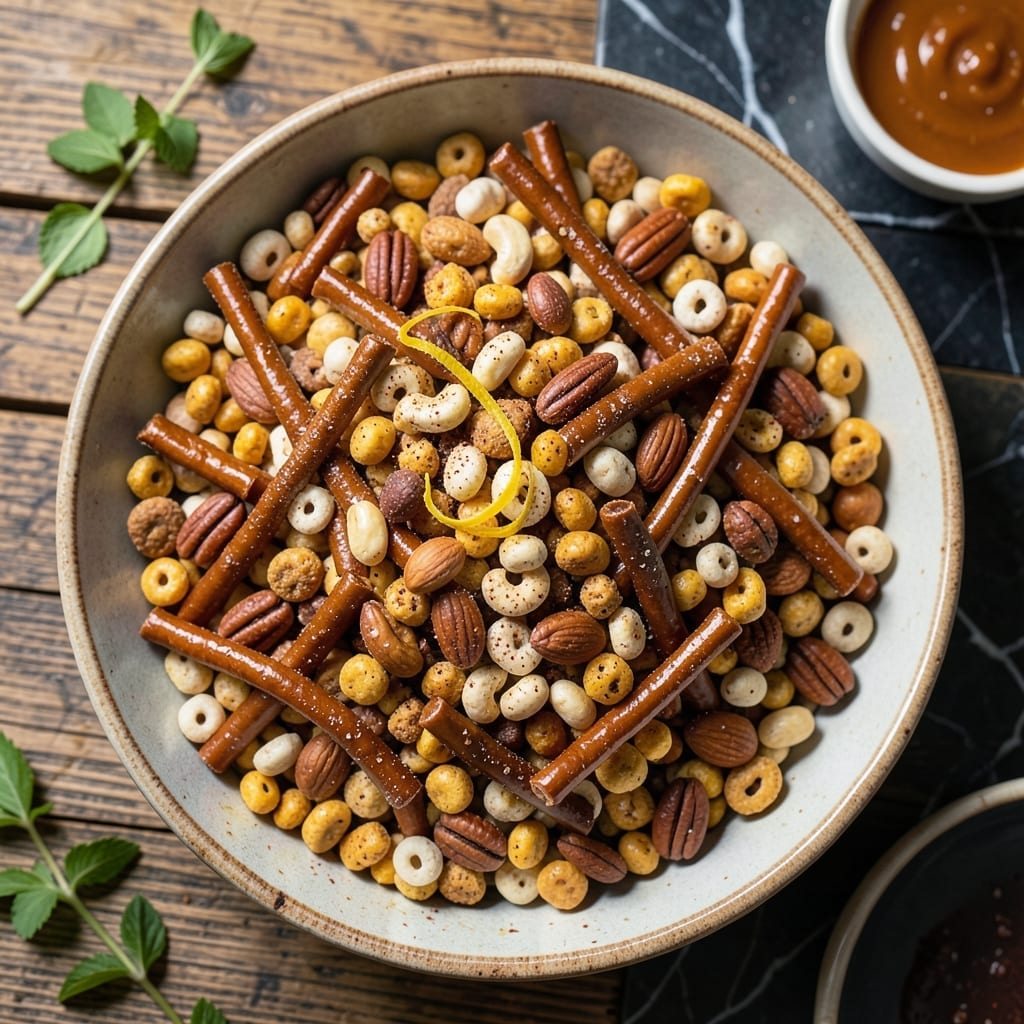 Recipe For Bold Chex Mix: Savory Spiced Party Snack