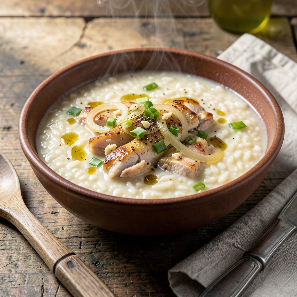 Arroz Caldo Recipe Philippines: Savory Ginger-Infused Congee with Crispy Toppings Arroz Caldo Recipe Philippines: Savory Ginger-Infused Congee with Crispy Toppings