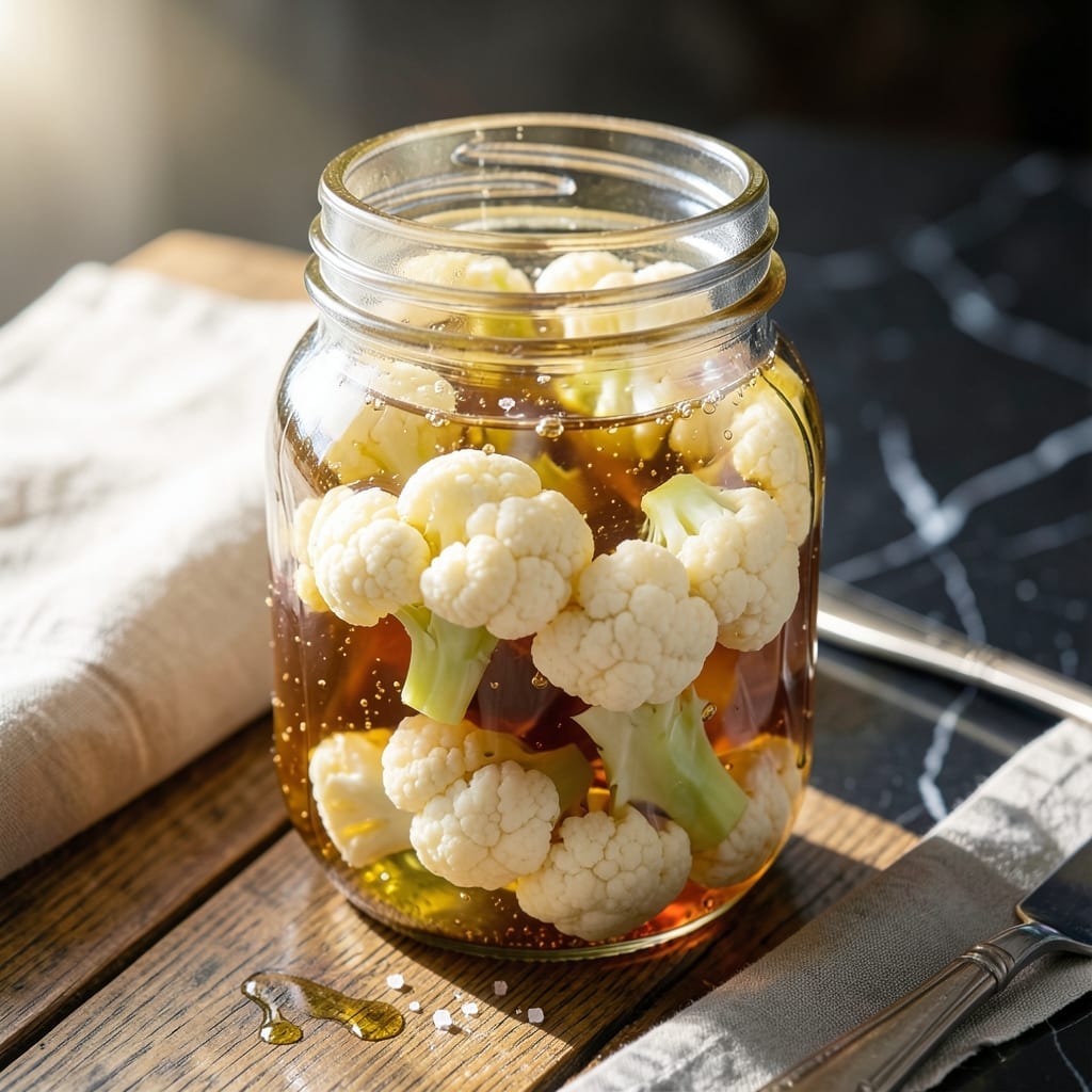 Sweet Pickled Cauliflower Recipe: Zesty Crunch for Sandwiches