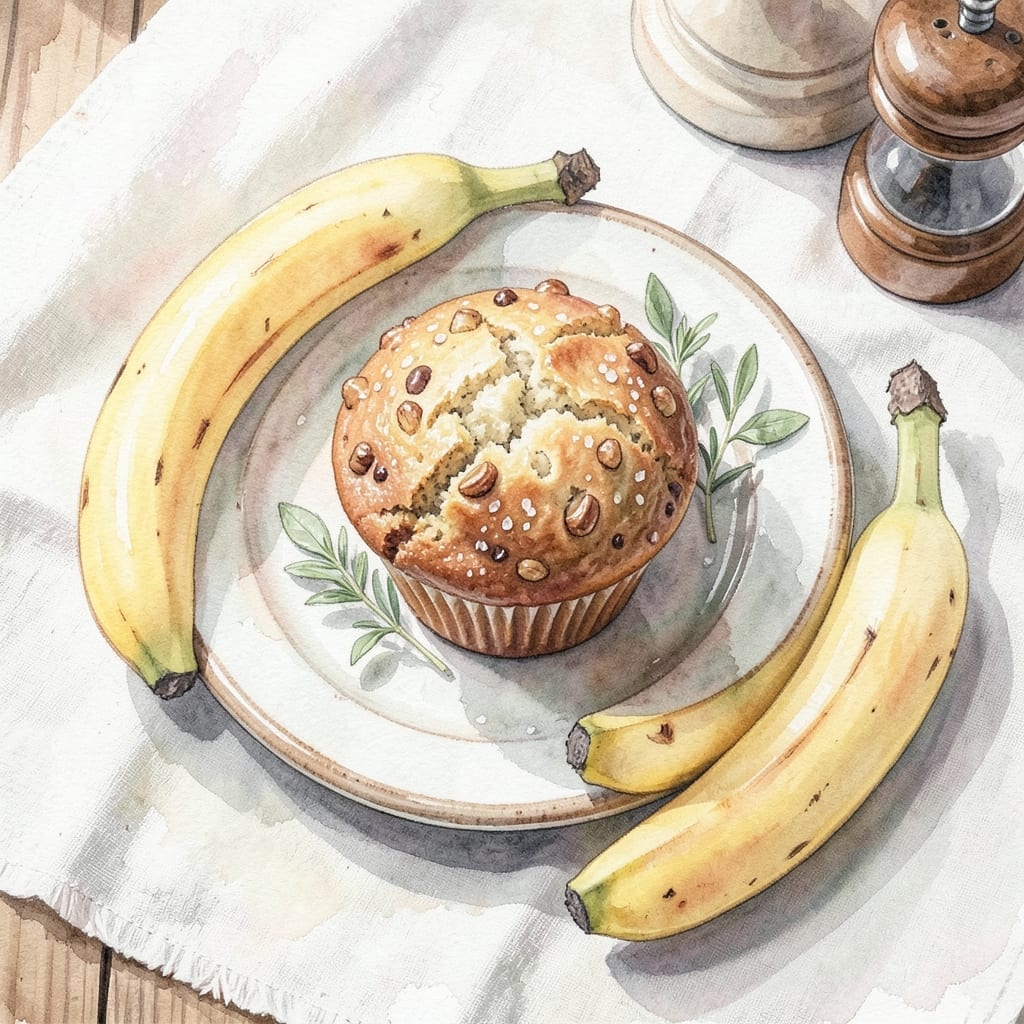 Banana Nut Muffin Recipe 3 Bananas: Moist Crumb With Walnut Crunch Banana Nut Muffin Recipe 3 Bananas: Moist Crumb With Walnut Crunch