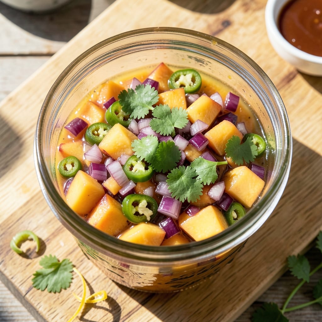 Peach Salsa Recipe Canning: Sweet and Spicy Jarred Goodness