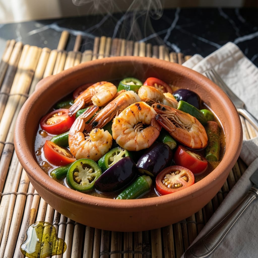 Pinakbet Recipe With Shrimp: Filipino Veggie Stew With Seafood Twist Pinakbet Recipe With Shrimp: Filipino Veggie Stew With Seafood Twist