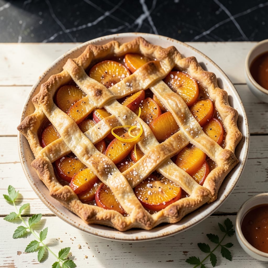 Peach Pie Recipe Using Canned Peaches: Flaky Crust With Sweet Peach Filling Peach Pie Recipe Using Canned Peaches: Flaky Crust With Sweet Peach Filling