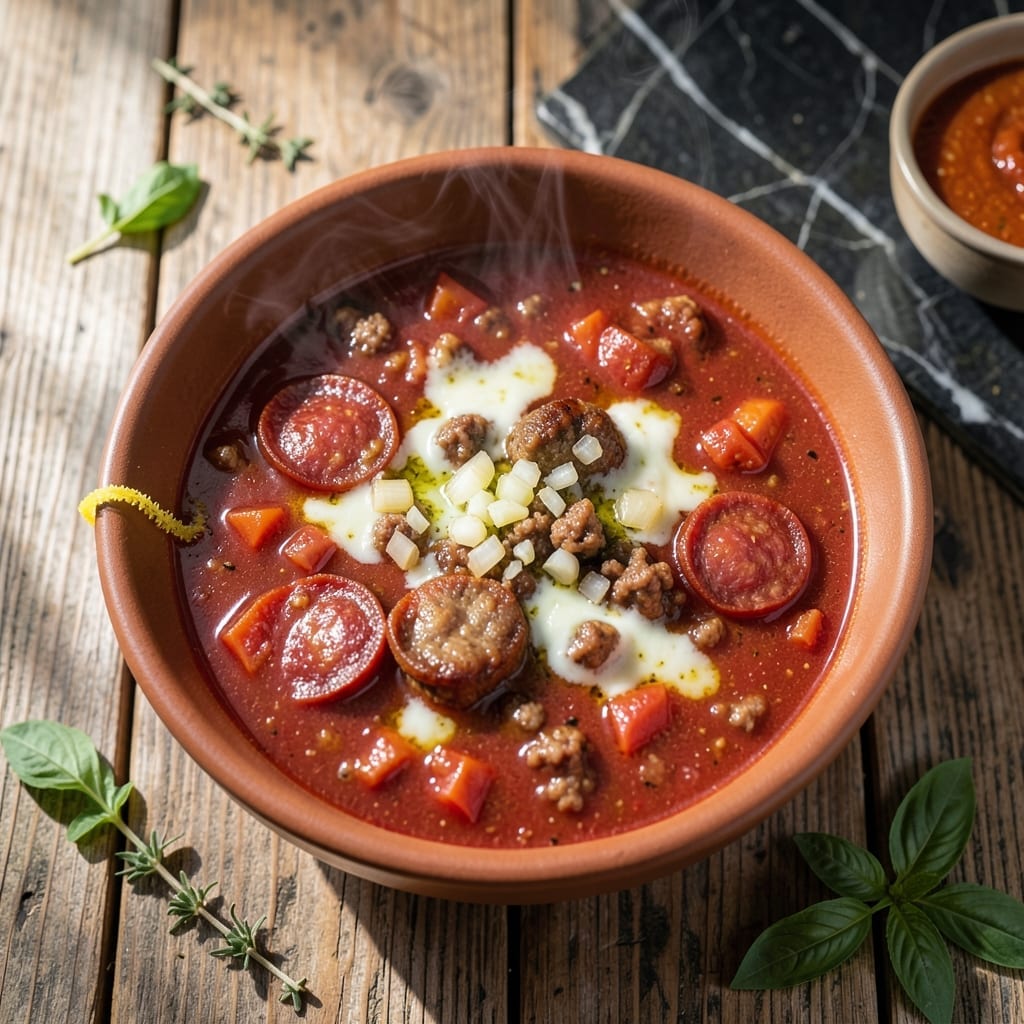Pizza Soup Recipe Slow Cooker: Hands-Off Flavor in Every Spoon Pizza Soup Recipe Slow Cooker: Hands-Off Flavor in Every Spoon