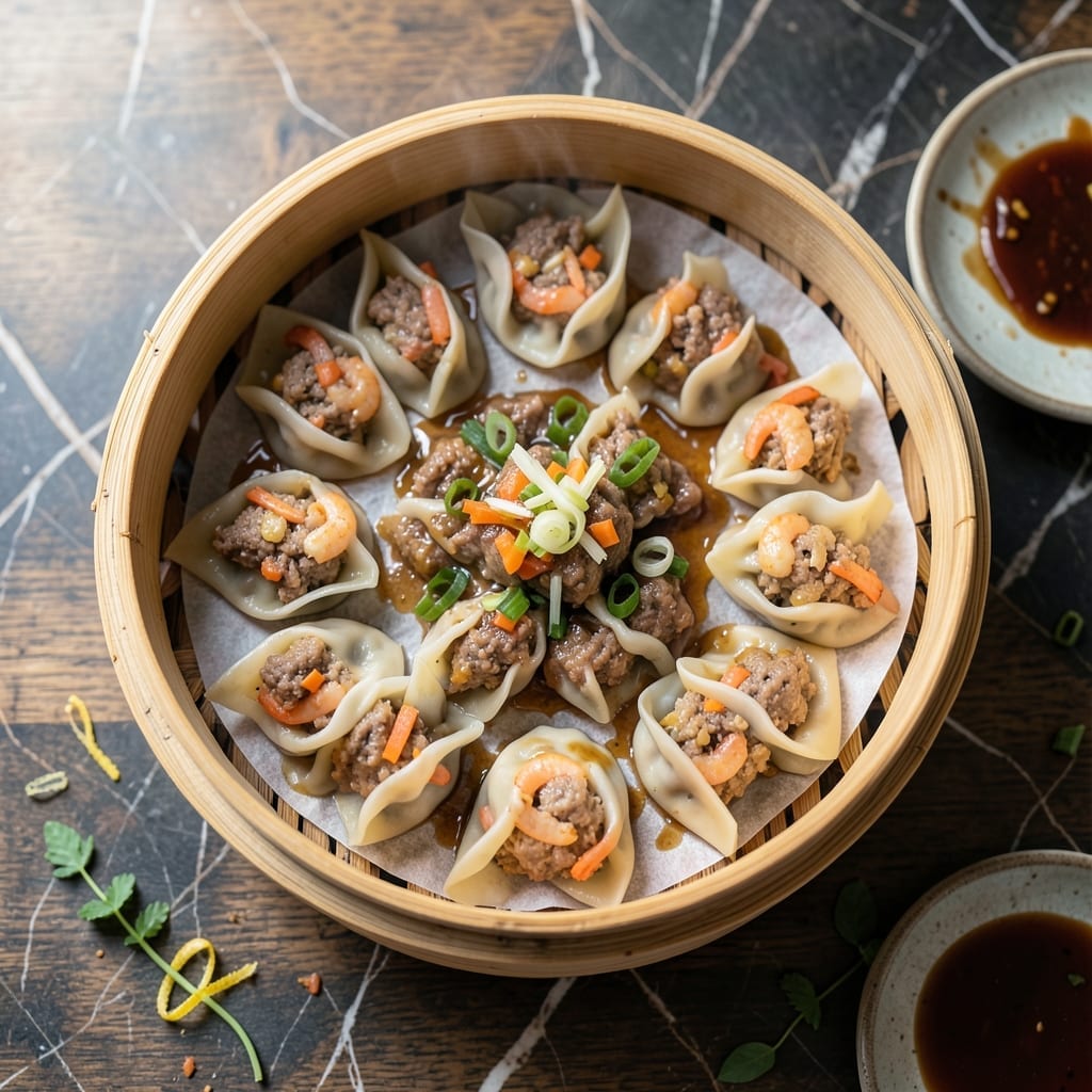 Pork and Shrimp Siomai Recipe Panlasang Pinoy: Steamed Dumplings With Savory Filling Pork and Shrimp Siomai Recipe Panlasang Pinoy: Steamed Dumplings With Savory Filling