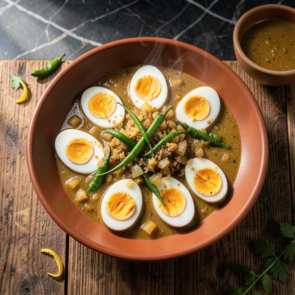 Recipe to Make Egg Curry: Spiced Coconut Gravy With Boiled Eggs