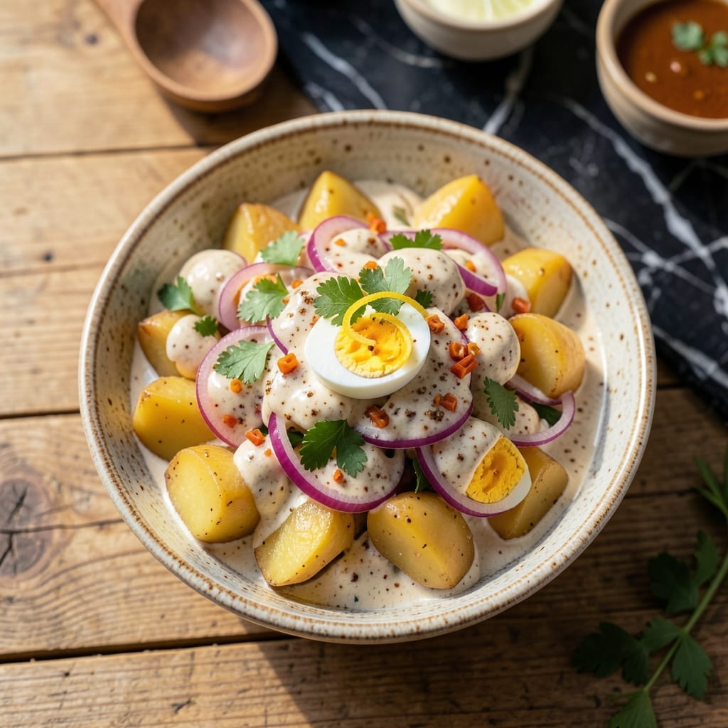 Potato Salad Recipe With Egg Jamaican Style: Island Spice in Every Bite
