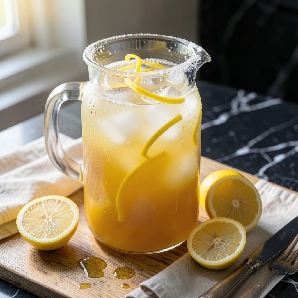 Recipe for 1 Gallon of Lemonade: Refreshing Citrus Pitcher for Crowds Recipe for 1 Gallon of Lemonade: Refreshing Citrus Pitcher for Crowds