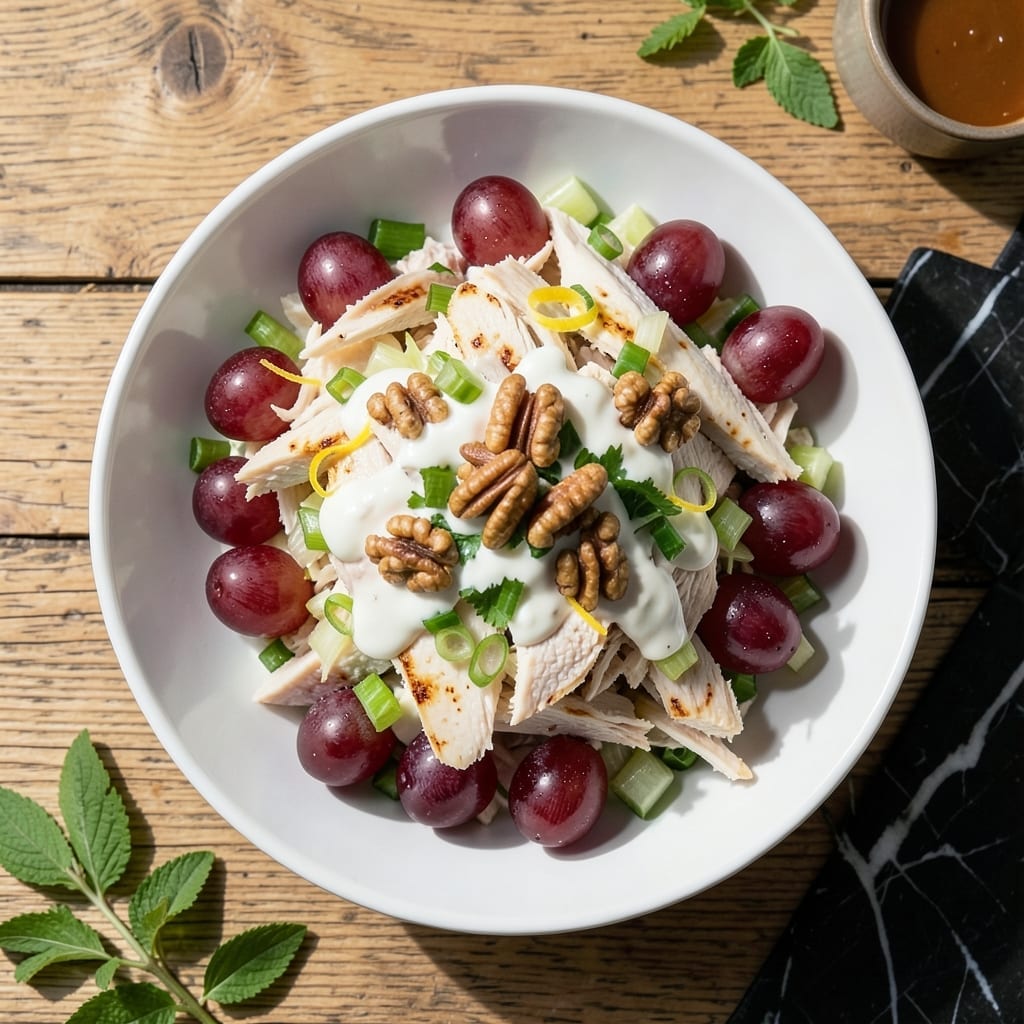 Turkey Salad Recipe With Grapes: Sweet and Creamy Lunch Classic