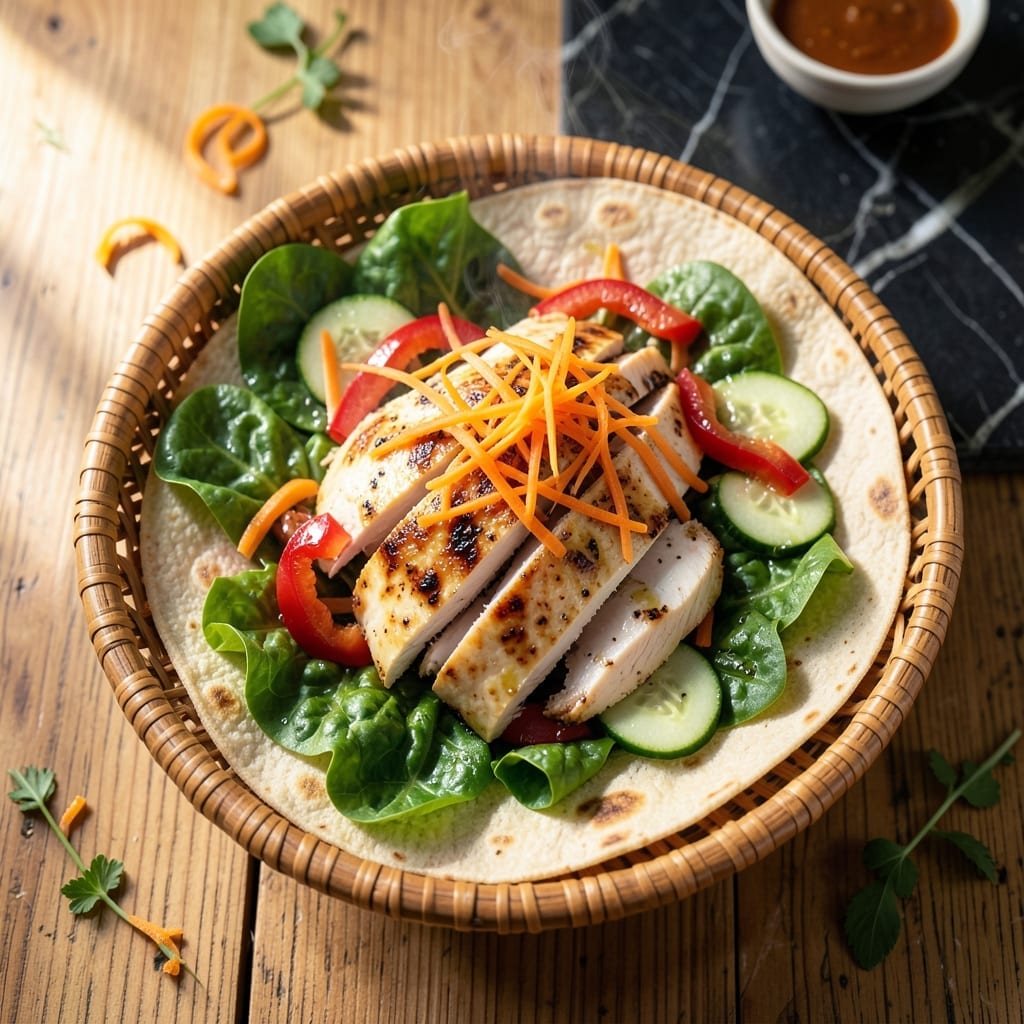 Chicken Wrap Recipe Healthy: Lean Protein-Packed Meal for Any Day