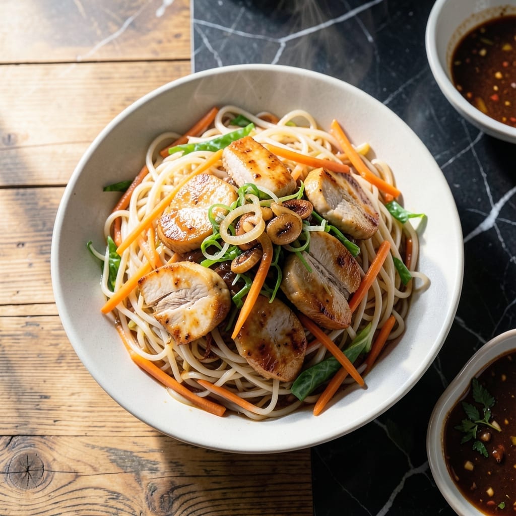 Easy Pancit Recipe: Noodle Stir-Fry with Savory Depth