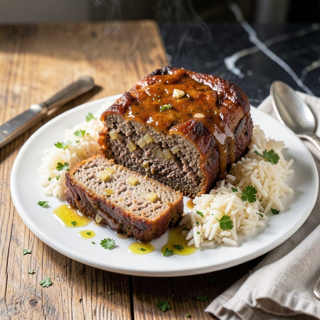 Meatloaf Recipe With Rice: Hearty Home-Style Comfort With Every Bite Meatloaf Recipe With Rice: Hearty Home-Style Comfort With Every Bite