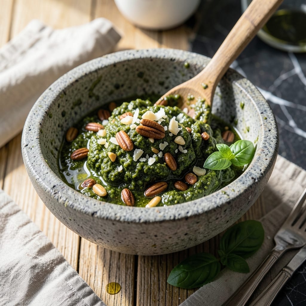 Pesto Recipe No Food Processor: Handcrafted Basil Perfection Pesto Recipe No Food Processor: Handcrafted Basil Perfection