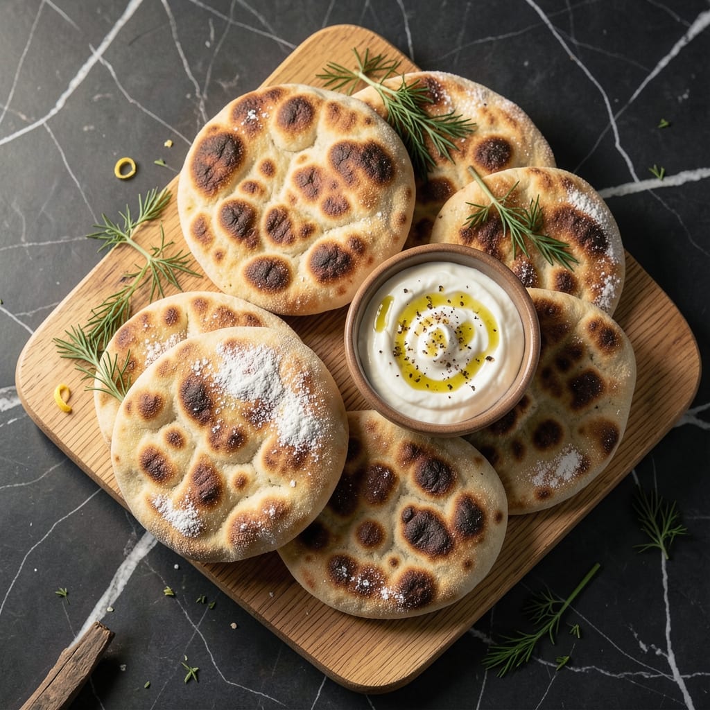 Pita Bread Recipe With Greek Yogurt: Soft Pillowy Flatbreads in Minutes Pita Bread Recipe With Greek Yogurt: Soft Pillowy Flatbreads in Minutes
