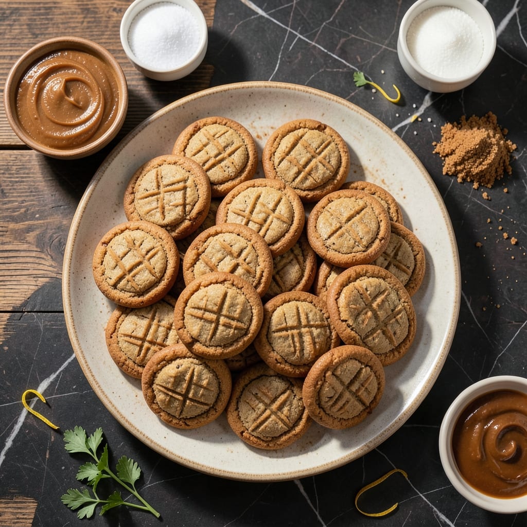 Peanut Butter Cookies Recipe From Scratch: Old-Fashioned Crisscross Magic Peanut Butter Cookies Recipe From Scratch: Old-Fashioned Crisscross Magic