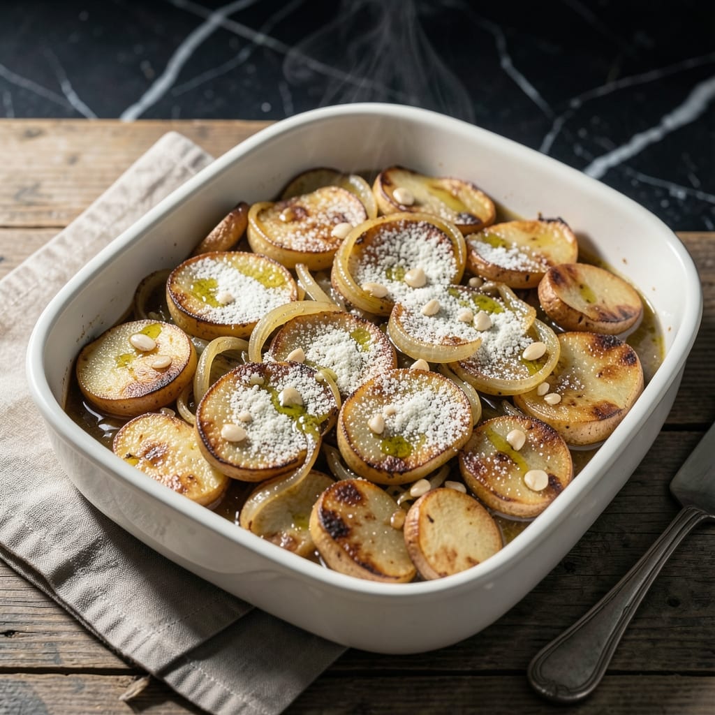 Potato Bake Recipe No Cheese: Crispy Topped Savory Layers Potato Bake Recipe No Cheese: Crispy Topped Savory Layers