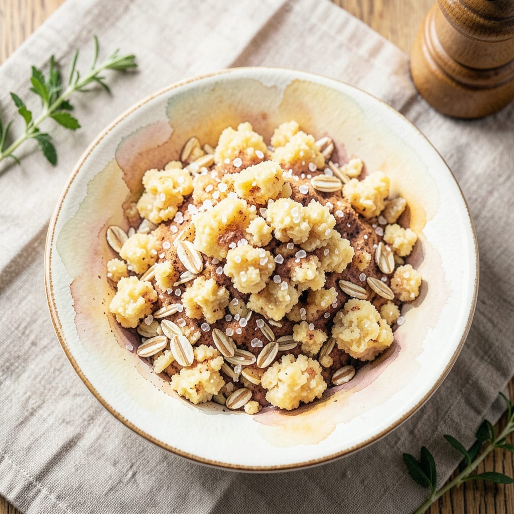 Crumble Topping Recipe For Apple Pie: Buttery Oat Crunch Over Spiced Fruit