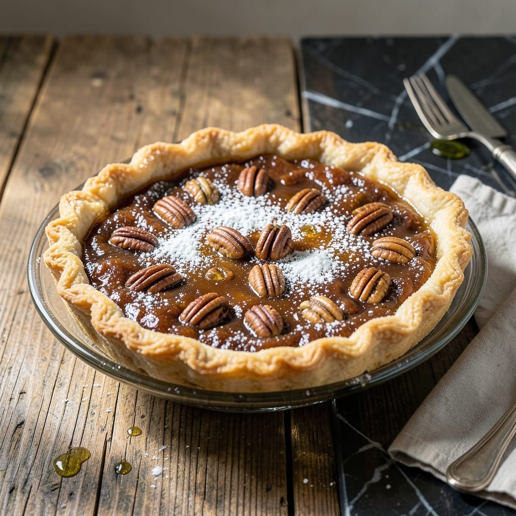Pecan Pie Recipe Sally's Baking Addiction: Gooey Filling With Crunchy Topping
