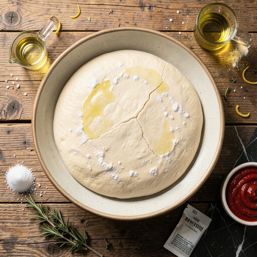 Pizza Dough Recipe Olive Oil: No-Knead Artisan Crust in 2 Hours