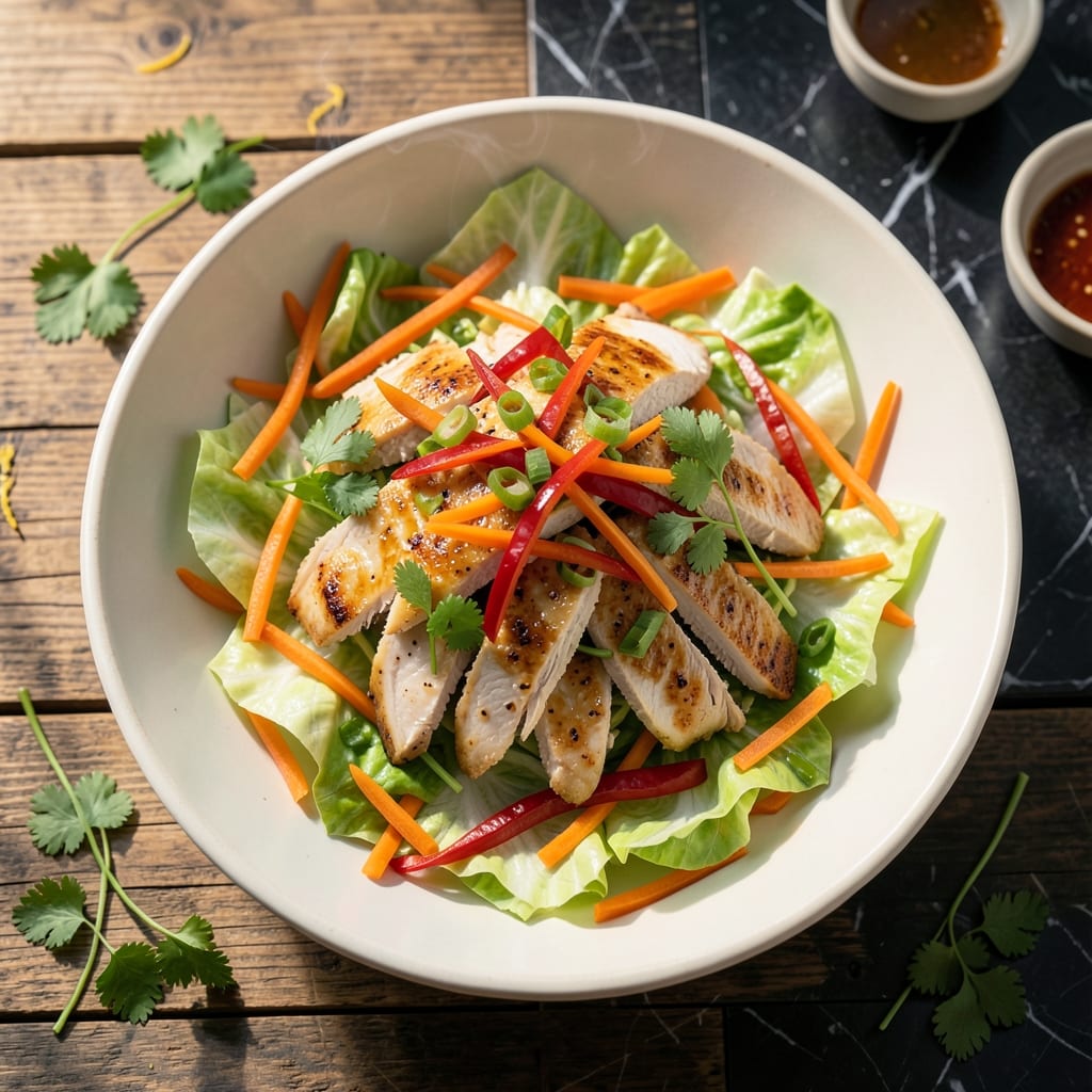 Chinese Chicken Salad Recipe: Wok-Tossed Sesame Crunch