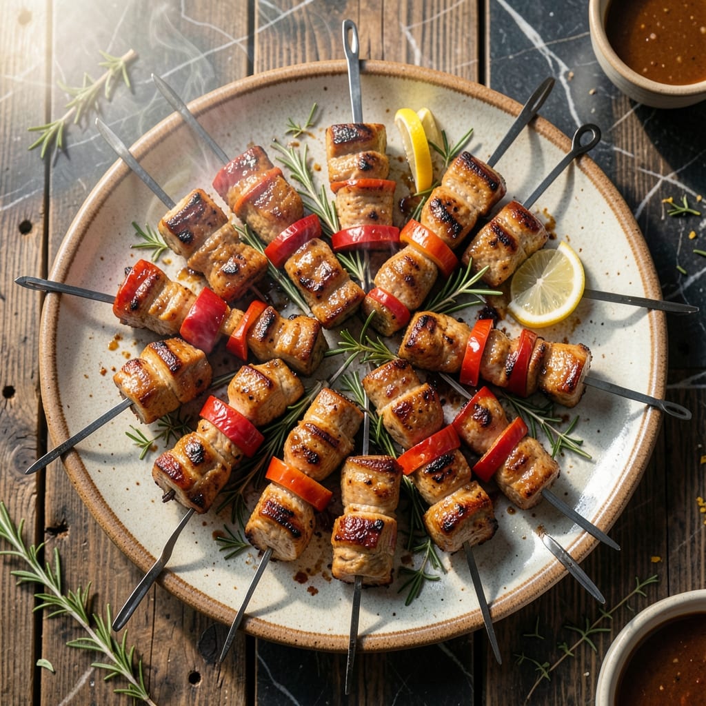 Pork Kabobs Recipe Grilled: Skewered and Charred to Smoky Perfection
