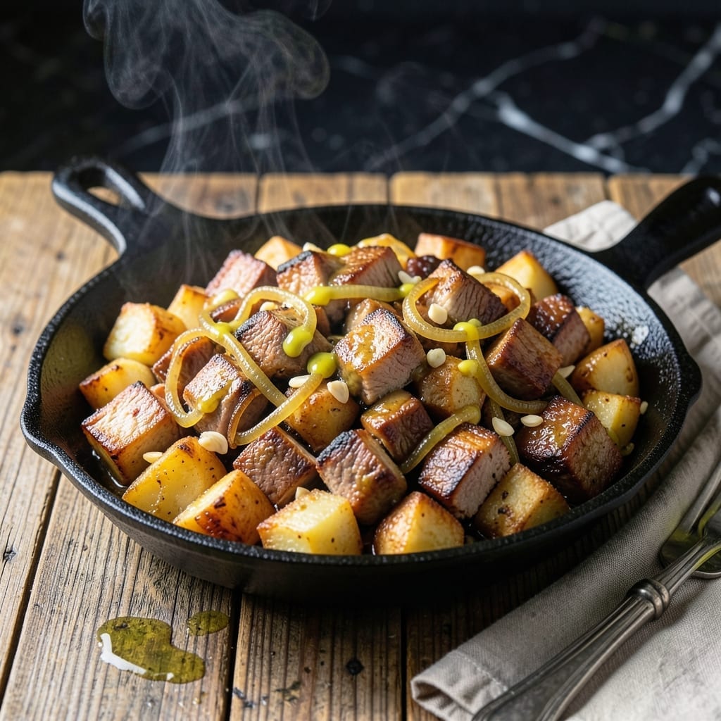 Duke's BBQ Hash Recipe: Smoky Carolina-Style Hash With Crispy Edges
