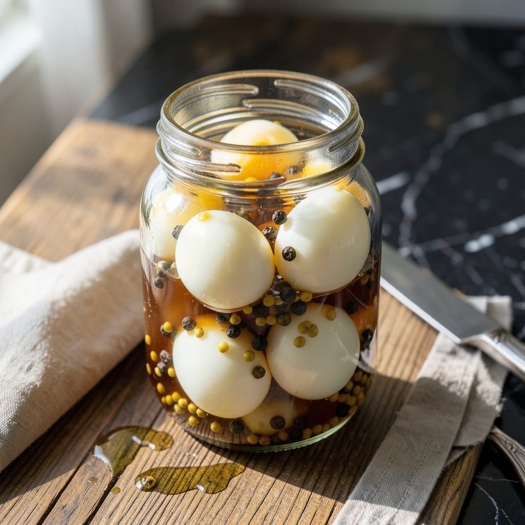 Pickled Egg Recipe No Sugar: Tangy Vinegar Brine for Bold Flavor