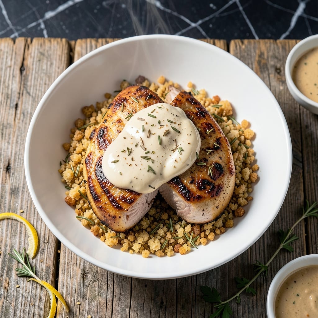 Pork Chop Recipe With Ranch Dressing: Herb-Crusted Juiciness With Creamy Drizzle