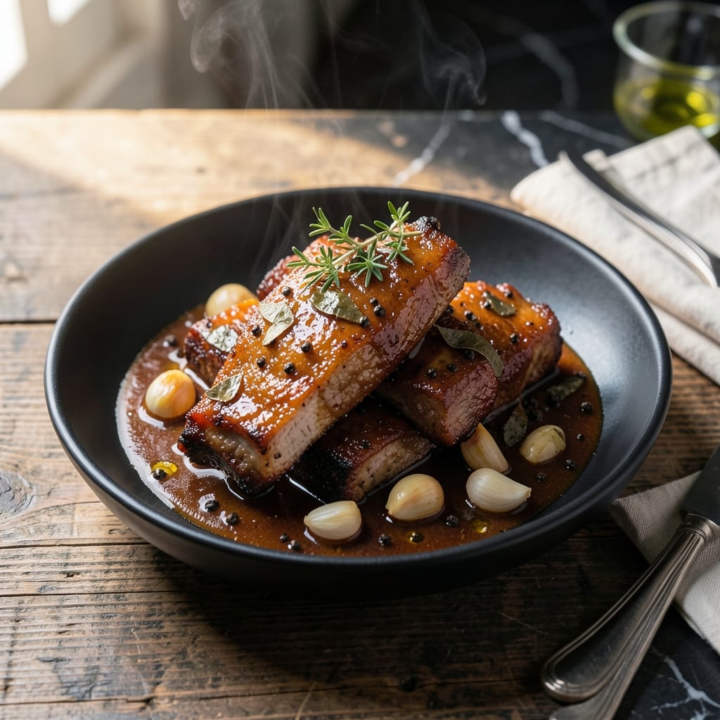 Pork Spare Ribs Adobo Recipe Panlasang Pinoy: Vinegar-Braised Fall-Off-The-Bone Tenderness Pork Spare Ribs Adobo Recipe Panlasang Pinoy: Vinegar-Braised Fall-Off-The-Bone Tenderness